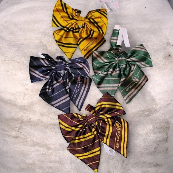 Harry Potter Hufflepuff House Bow Japanese Uniform seifuku ribbon Sailor Anime - Picture 3 of 4